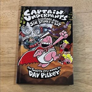 Captain Underpants The Twelve Epic Novel by Dav Pilkey